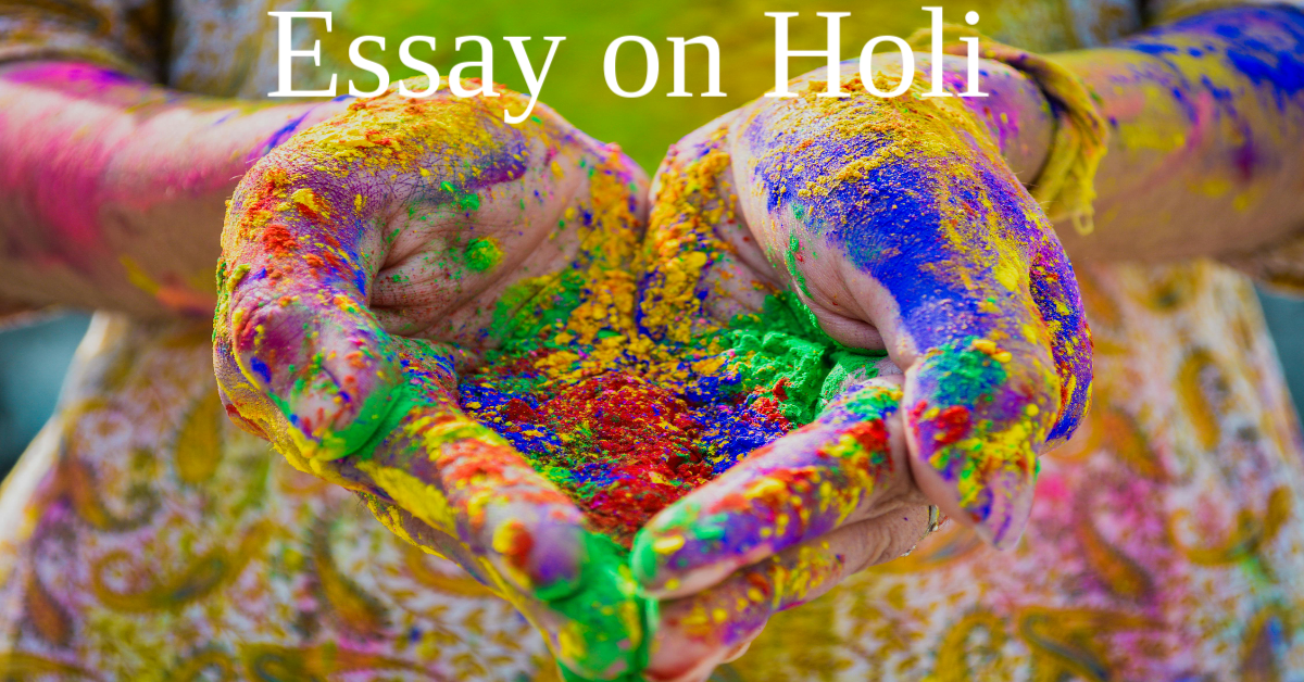 Essay On holi