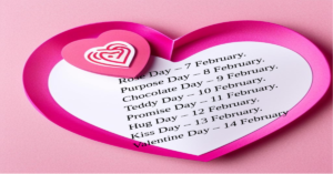 Valentine Week List